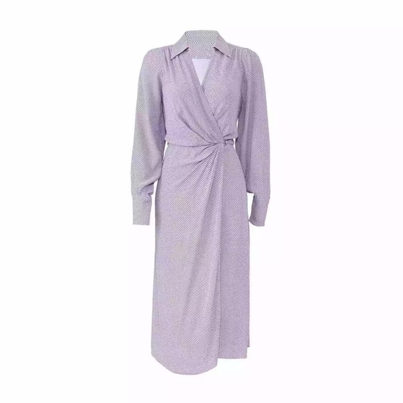 Equipment Gilliane Wrap Dress Midi Dress - Picture 10 of 11